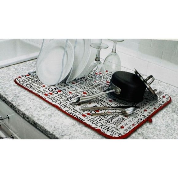 Disney Minnie Mouse Dish Drying Mat 16" x 18" - Picture 3 of 3